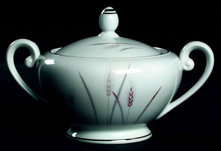 1568 Sugar Bowl & Lid by Jyoto-1
