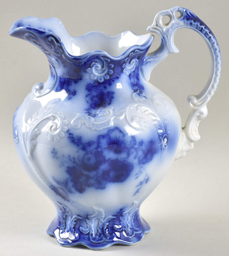 Vienna Flow Blue 32 Oz Pitcher by Johnson Brothers-1