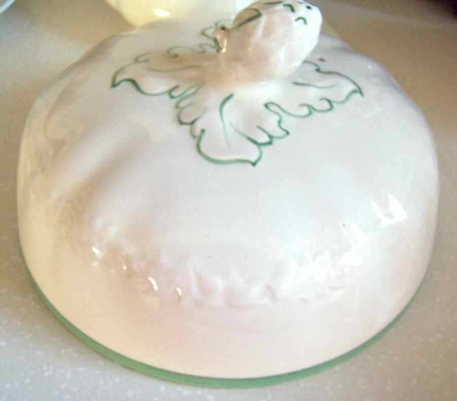 JB207 Green Lid for Round Butter by Johnson Brothers-1