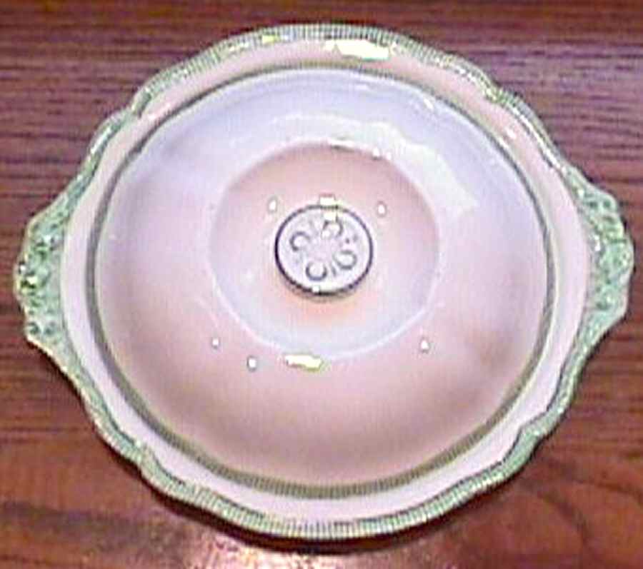 JB207 Green Round Covered Vegetable by Johnson Brothers-1
