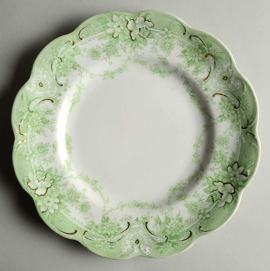 Marlboro Green Luncheon Plate by Johnson Brothers-1