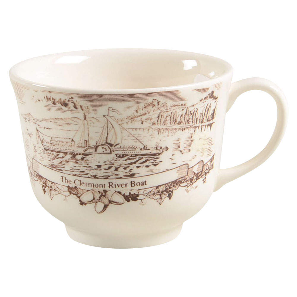 Historic America Brown II (2002, 2003) Flat Cup by Johnson Brothers-1