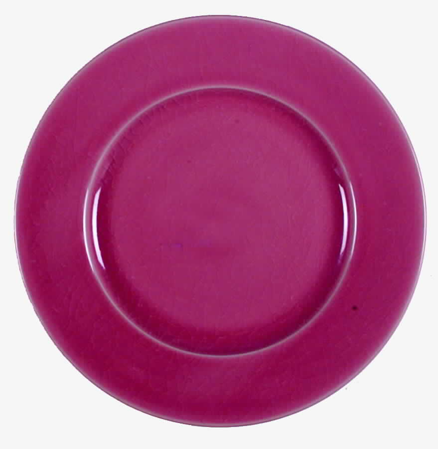 Basique Pink Salad Plate by Jars-France-1