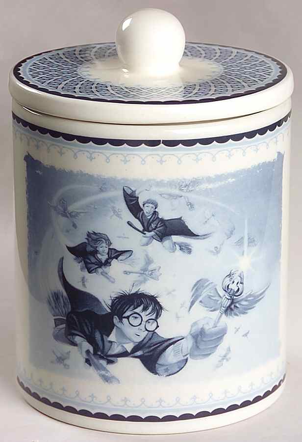 Harry Potter Traditional 6" Storage Jar & Lid by Johnson Brothers-1
