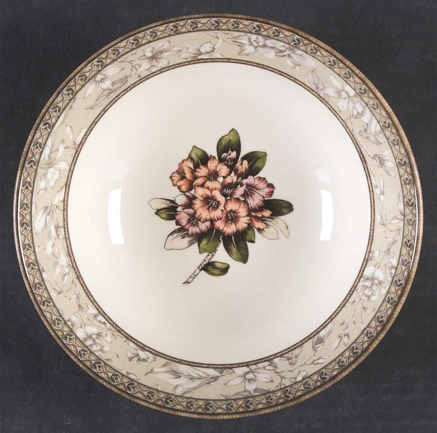Enchanted Garden 8" Round Vegetable Bowl by Johnson Brothers-1