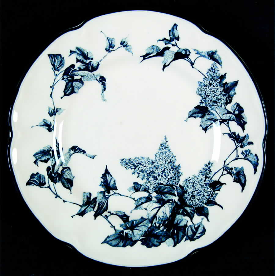 Hydrangea Blue Salad Plate by Johnson Brothers-1