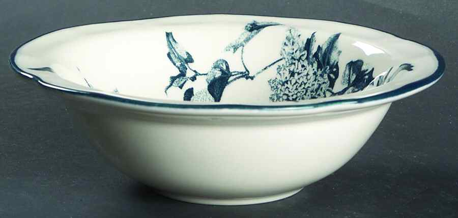Hydrangea Blue Soup/Cereal Bowl by Johnson Brothers-1