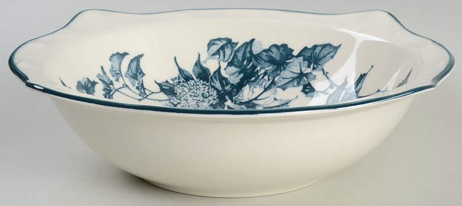Hydrangea Blue 9" Round Vegetable Bowl by Johnson Brothers-1