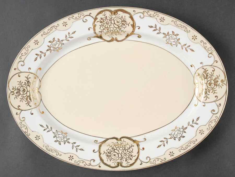 MOY20 14" Oval Serving Platter by Moriyama-1