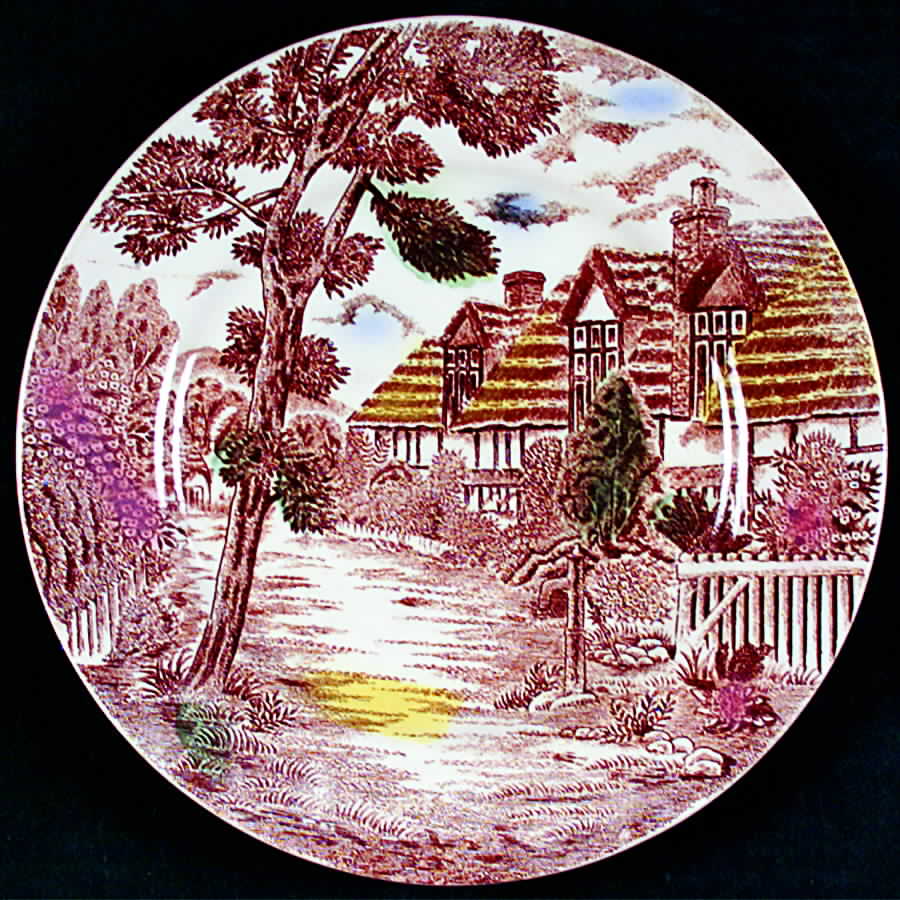 H442-5-1 Salad Plate by Japan-1