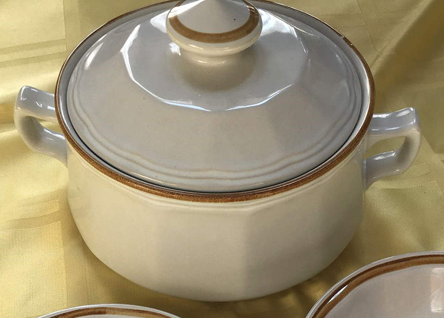 Wildflower 1 Qt Round Covered Casserole by Japan-1