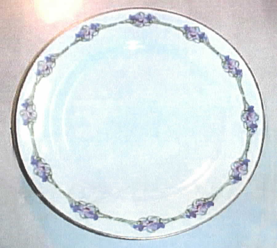 19443 Dessert/Pie Plate by George Jones & Sons-1