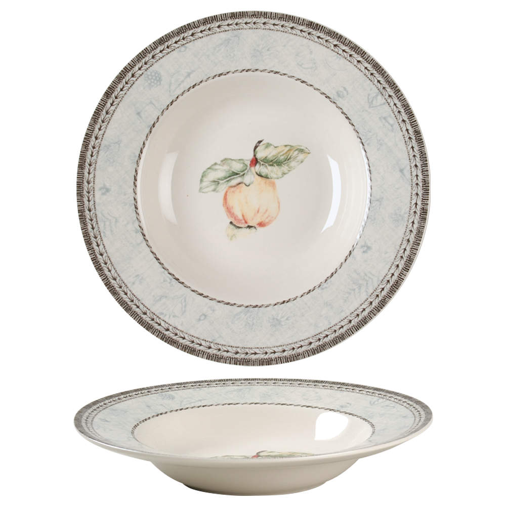 Manorwood Large Rim Soup Bowl by Johnson Brothers-1