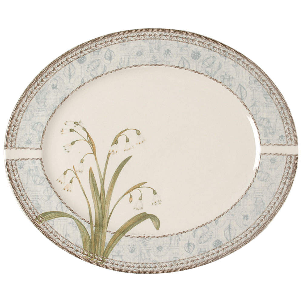Manorwood 14" Oval Serving Platter by Johnson Brothers-1