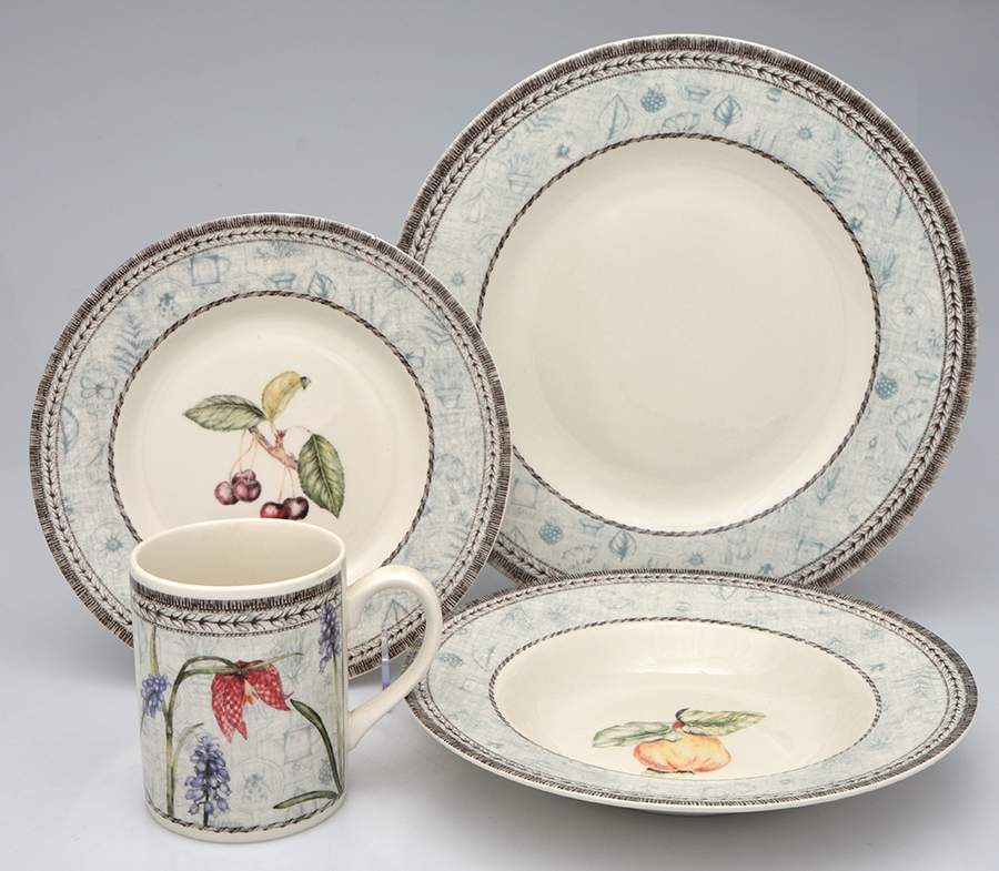 Manorwood 4 Piece Place Setting by Johnson Brothers-1