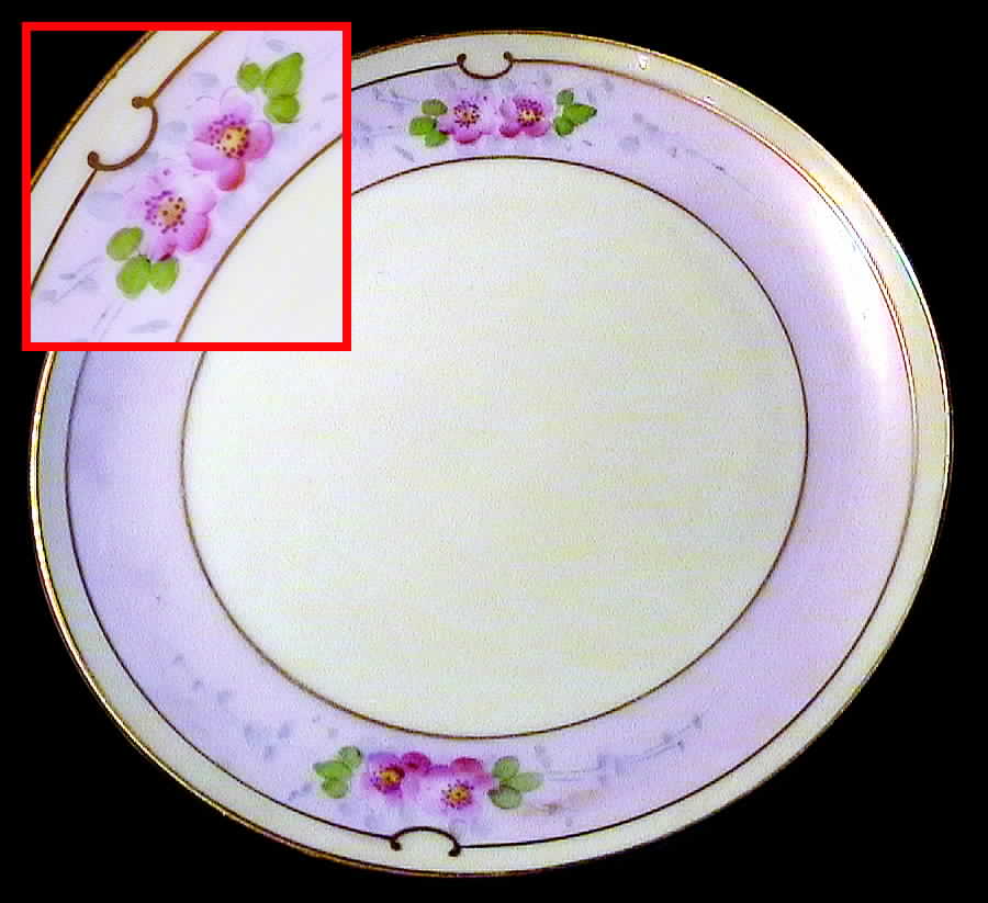 JAP266 Dessert/Pie Plate by Japan-1