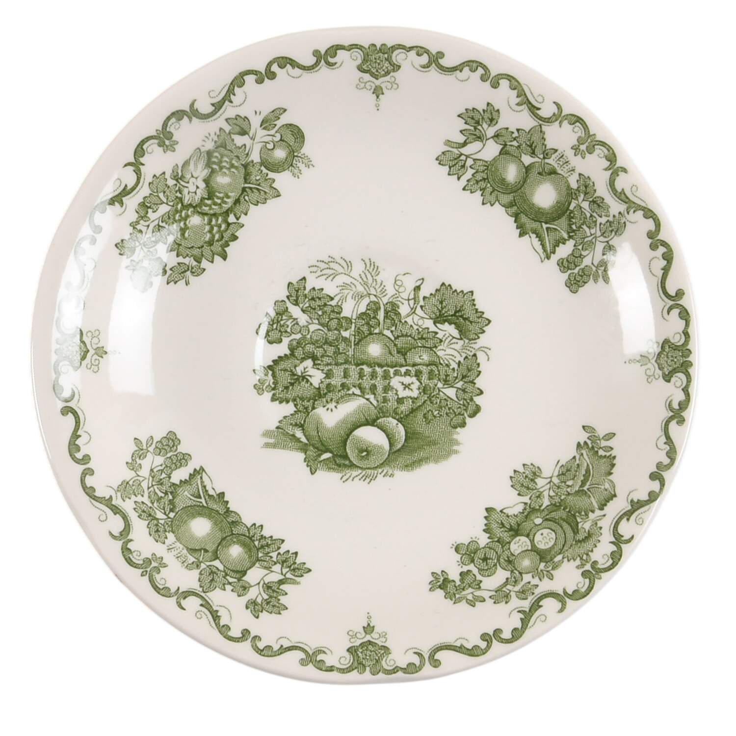 Fruit Basket Green Saucer by Johnson Brothers-1