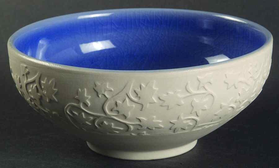 Nagar Brown Blue Coupe Cereal Bowl by Jars-France-1