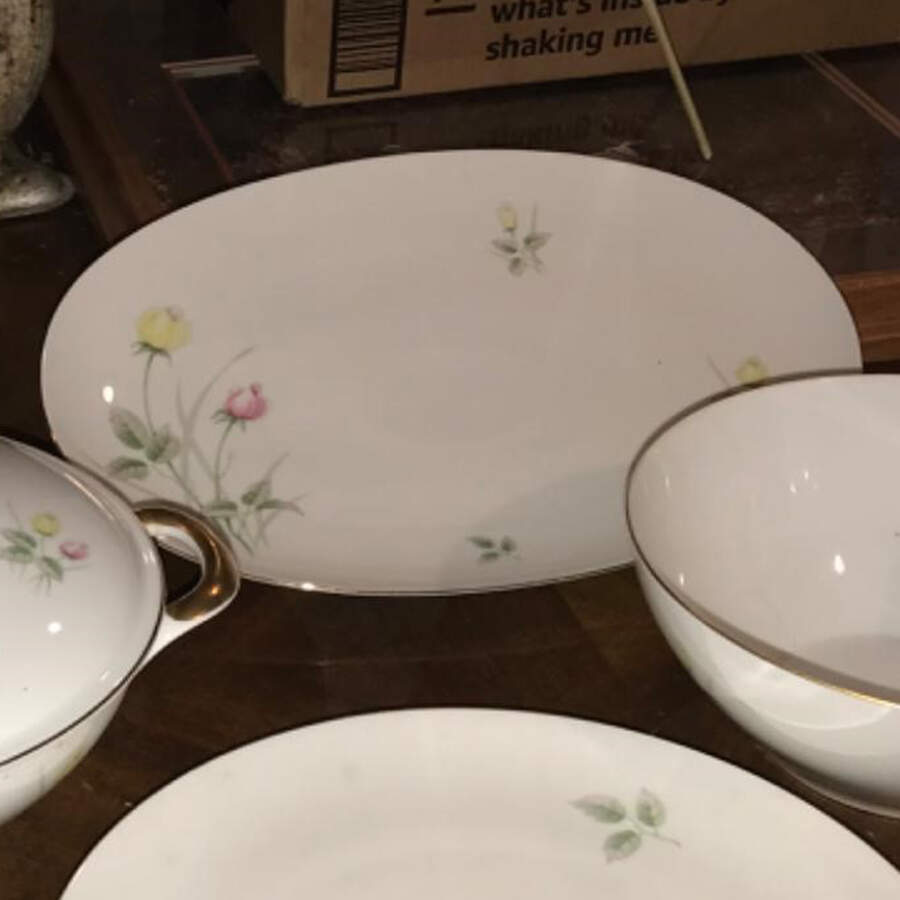 JOH274 12" Oval Serving Platter by Johann Haviland-1