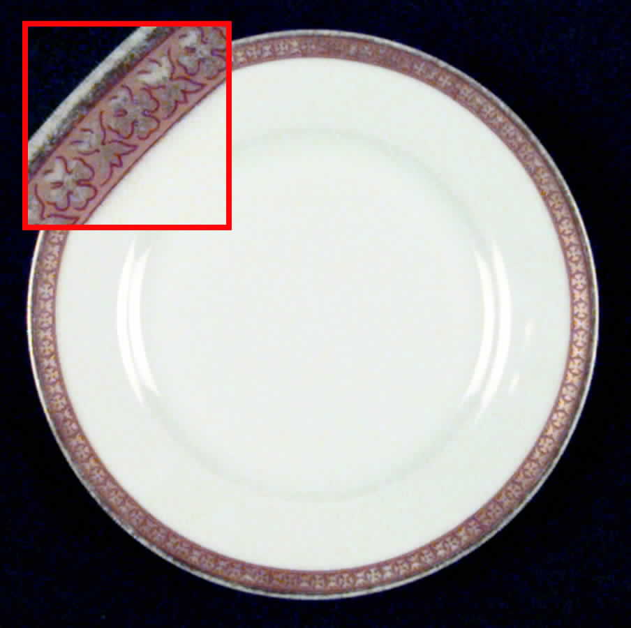 JHB7 Bread & Butter Plate by JHW (Bavaria)-1