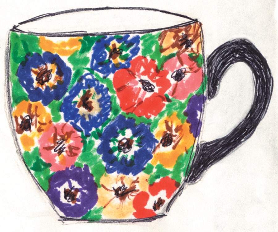 Springtime Flat Cup by John Shaw & Sons-1