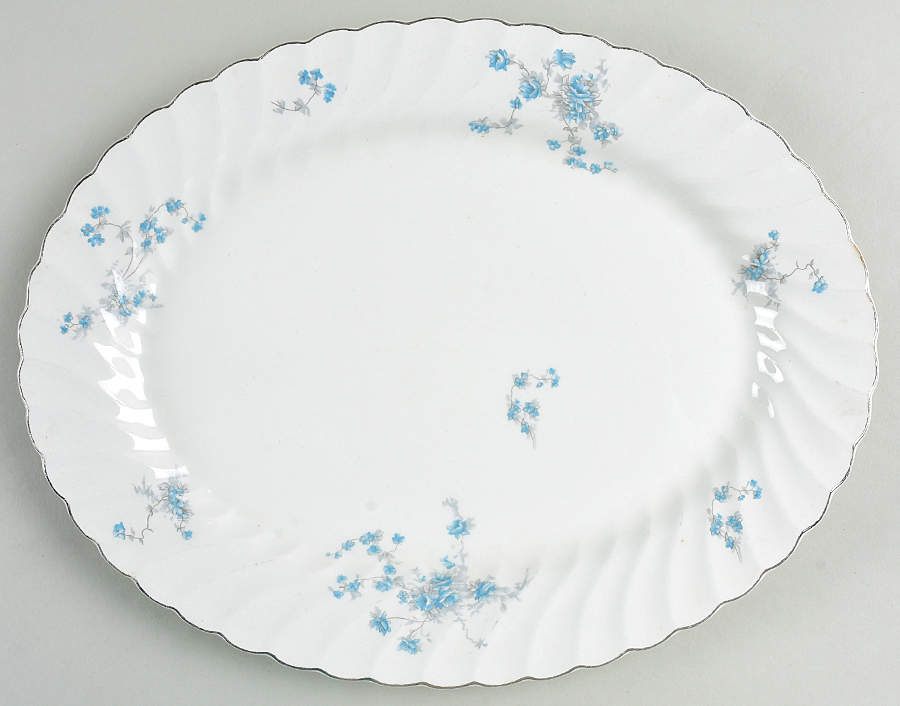 Cherise 12" Oval Serving Platter by Johnson Brothers-1