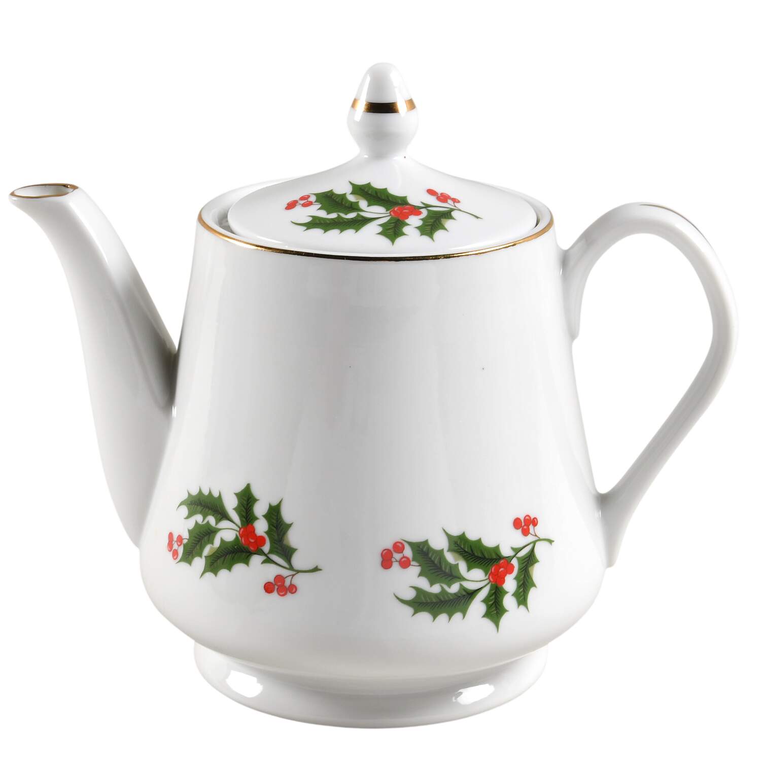 Holly Tea/Coffee Pot & Lid by Japan-1