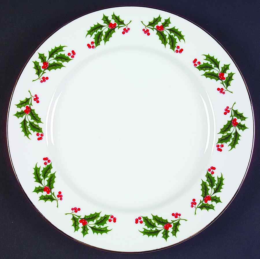 Holly Dinner Plate by Japan-1