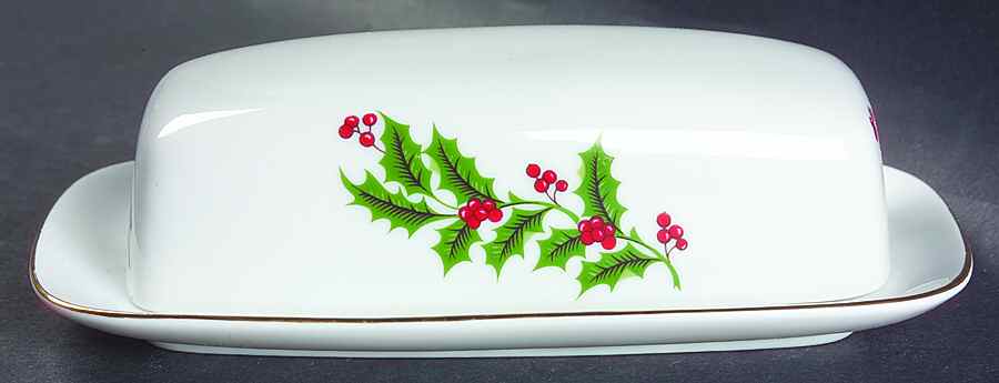 Holly 1/4 Lb Covered Butter by Japan-1