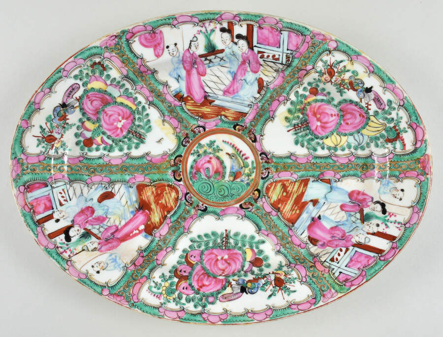 JAP272 16" Oval Serving Platter by Japan-1