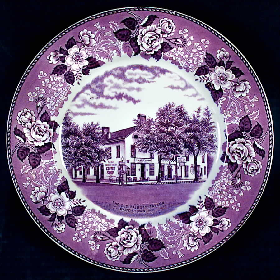 Old Talbott Tavern Dinner Plate by Jonroth Studios-1