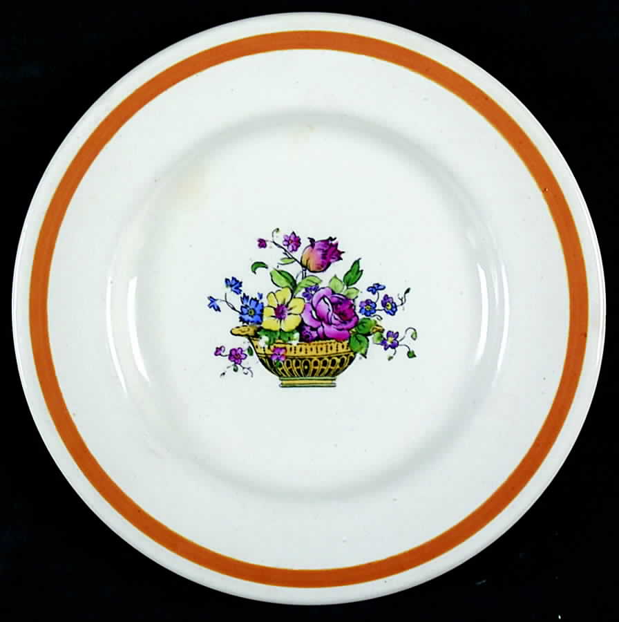24837 Bread & Butter Plate by George Jones & Sons-1