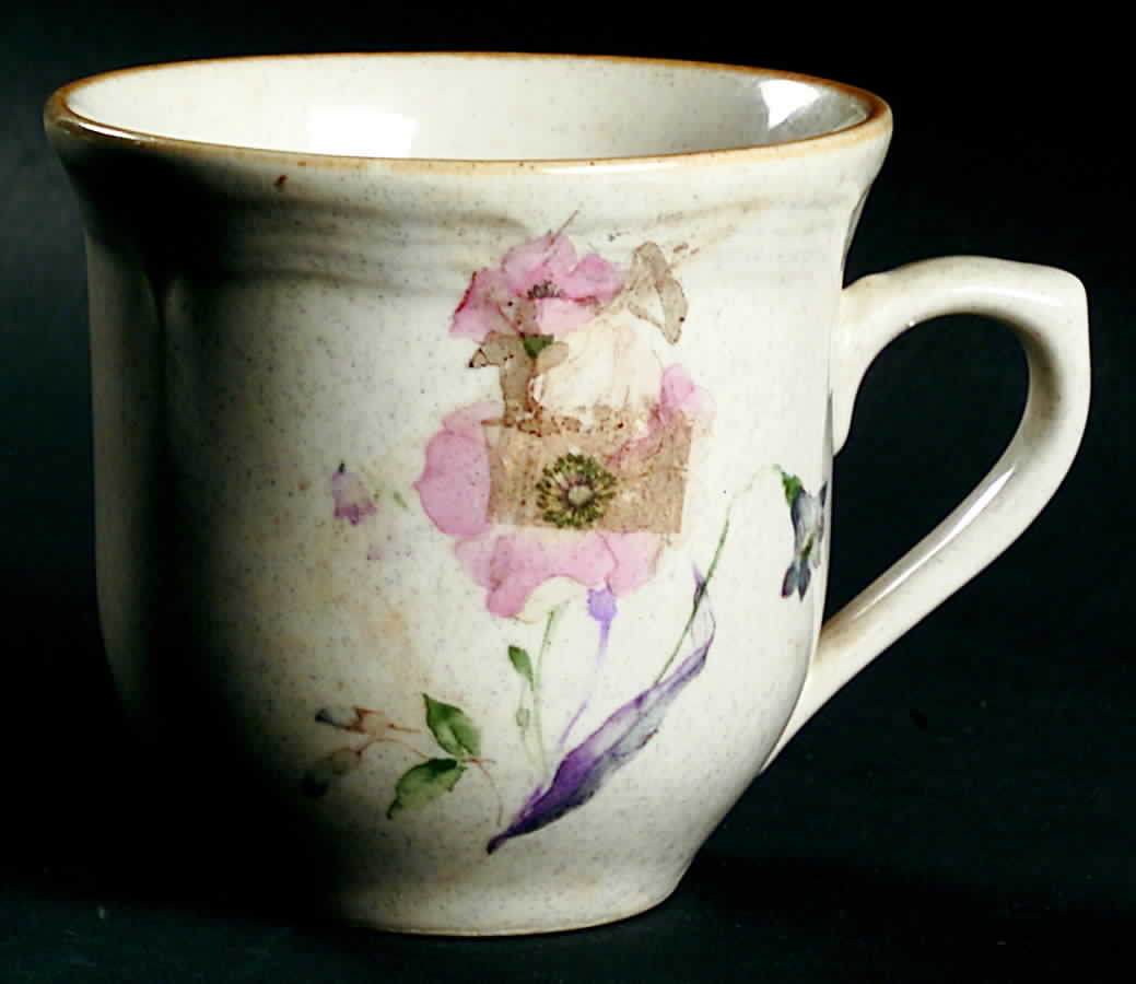 Country Garden Flat Cup by Japan-1