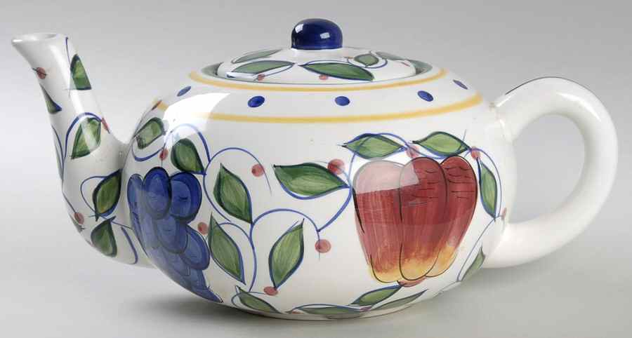Tuscany Teapot & Lid by Jay Import-1