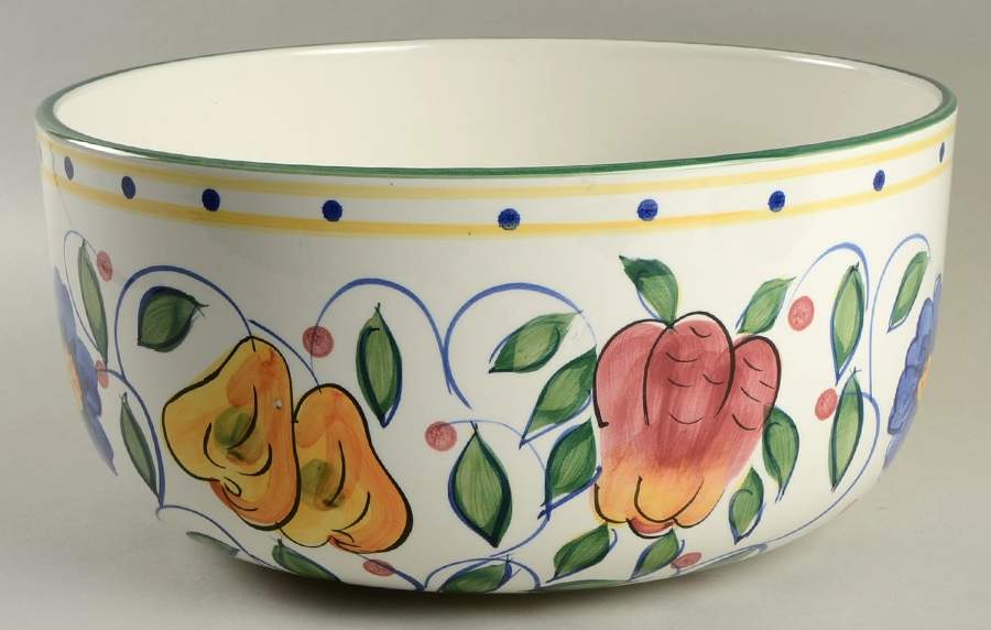 Tuscany 11" Large Salad Serving Bowl by Jay Import-1