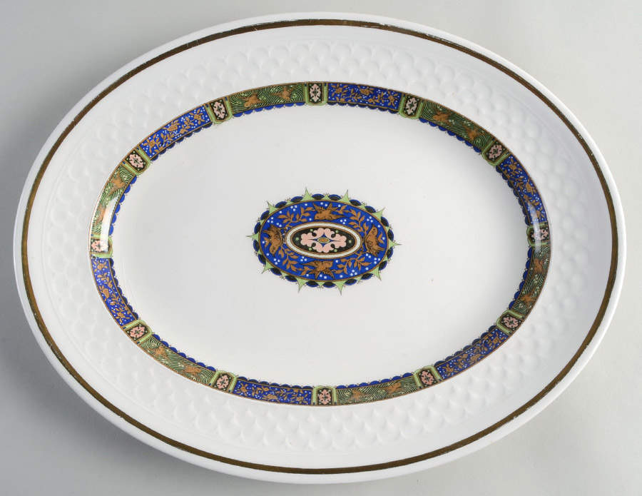 JB659 14" Oval Serving Platter by Johnson Brothers-1
