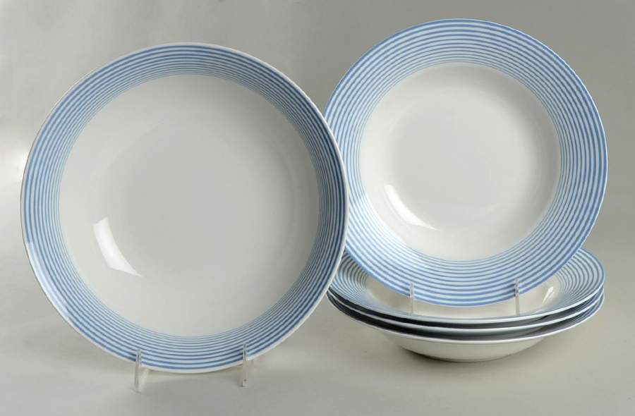 Linear (5 Pc) Salad/Pasta Set by Johnson Brothers-1