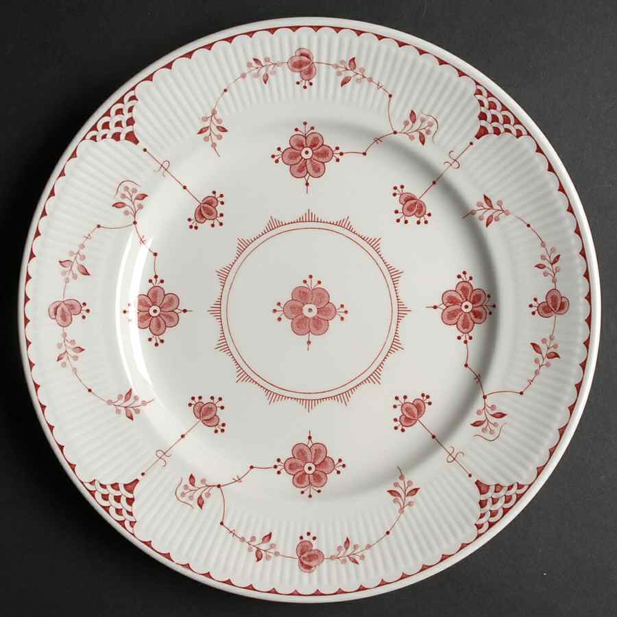 Denmark Pink Dinner Plate by Johnson Brothers-1