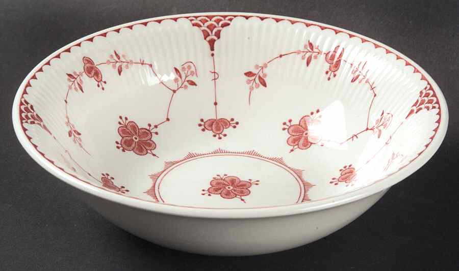 Denmark Pink Soup/Cereal Bowl by Johnson Brothers-1