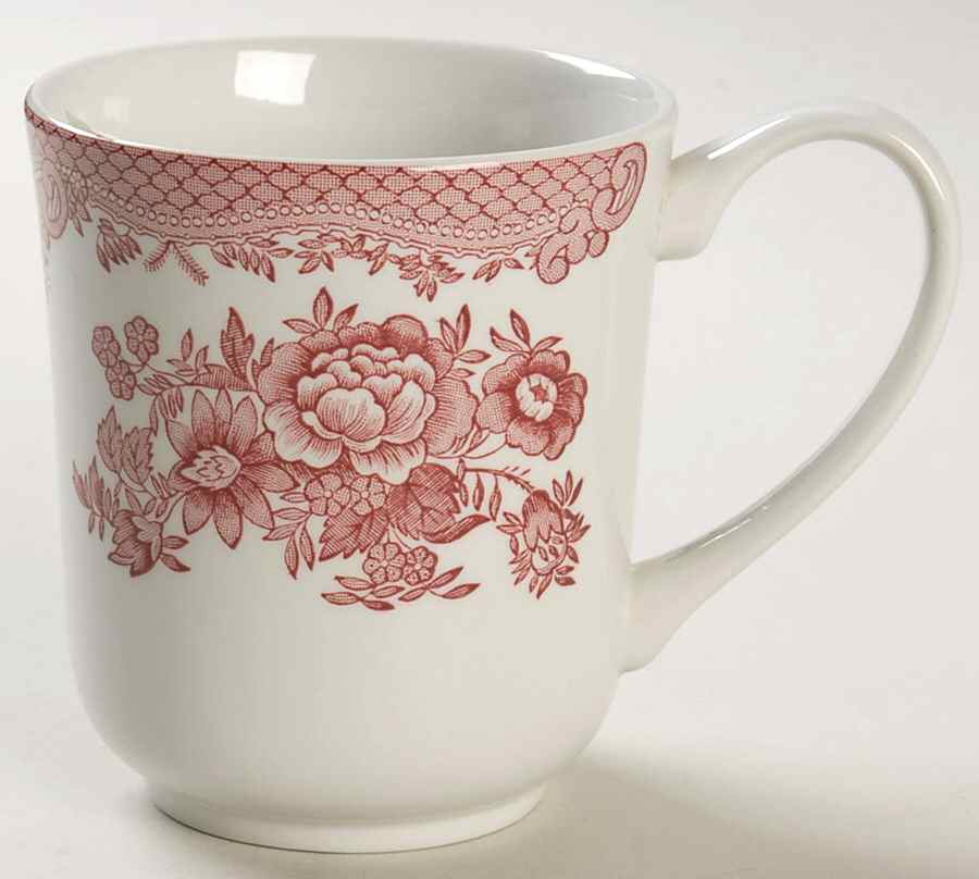 Asiatic Pheasant Pink Mug by Johnson Brothers-1