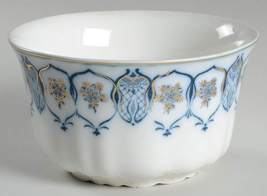Eclipse (Blue Green Transfer) Cranberry Bowl by Johnson Brothers-1
