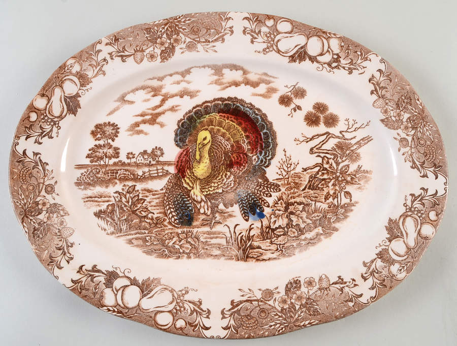 JAP307 16" Oval Serving Platter by Japan-1