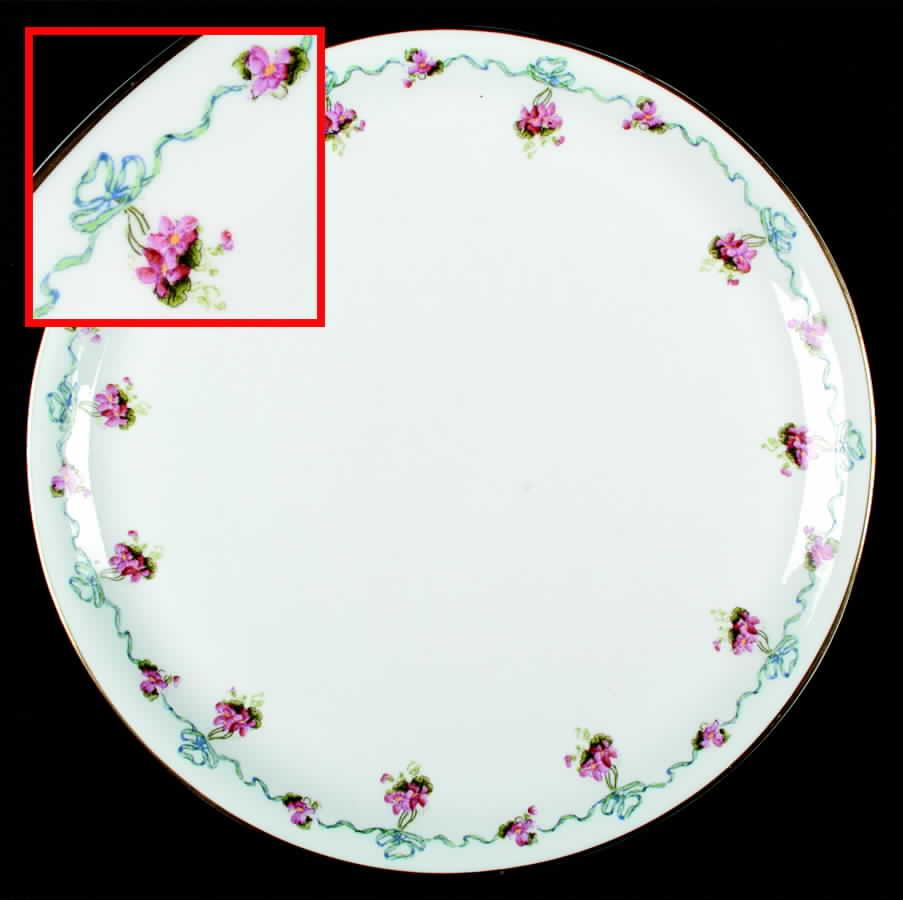 19481 Cake Plate by George Jones & Sons-1
