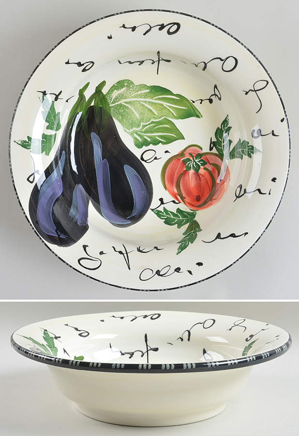 Melanzana 13" Pasta Serving Bowl by JCPenney-1