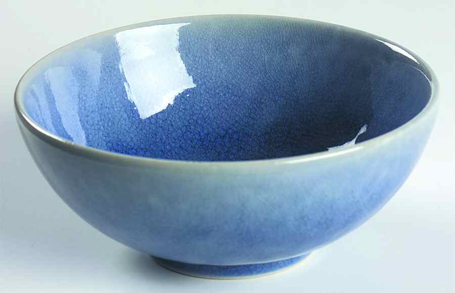 Provencal Blue Fruit/Dessert (Sauce) Bowl by Jars-France-1