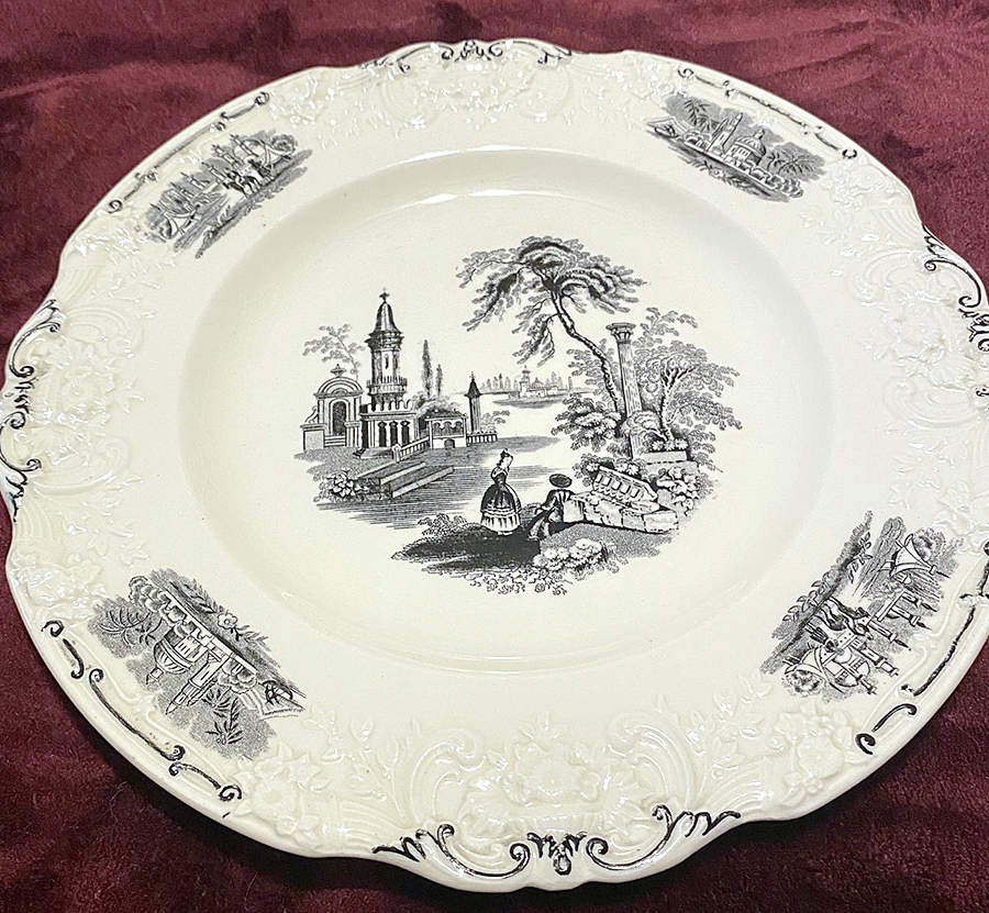 JON54 Dinner Plate by George Jones & Sons-1