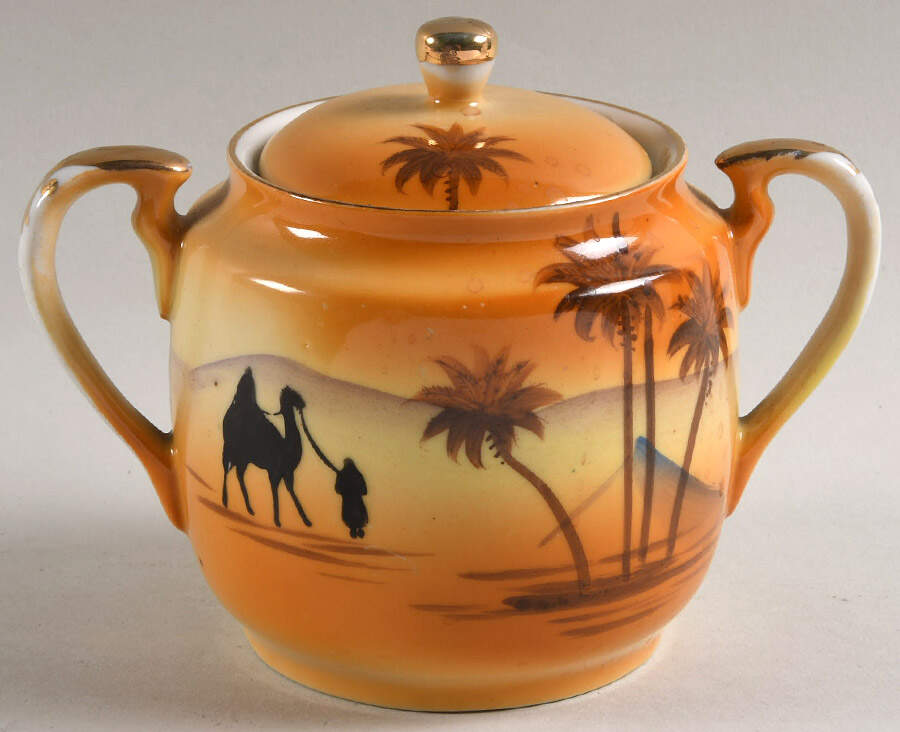 JAP313 Sugar Bowl & Lid by Japan-1