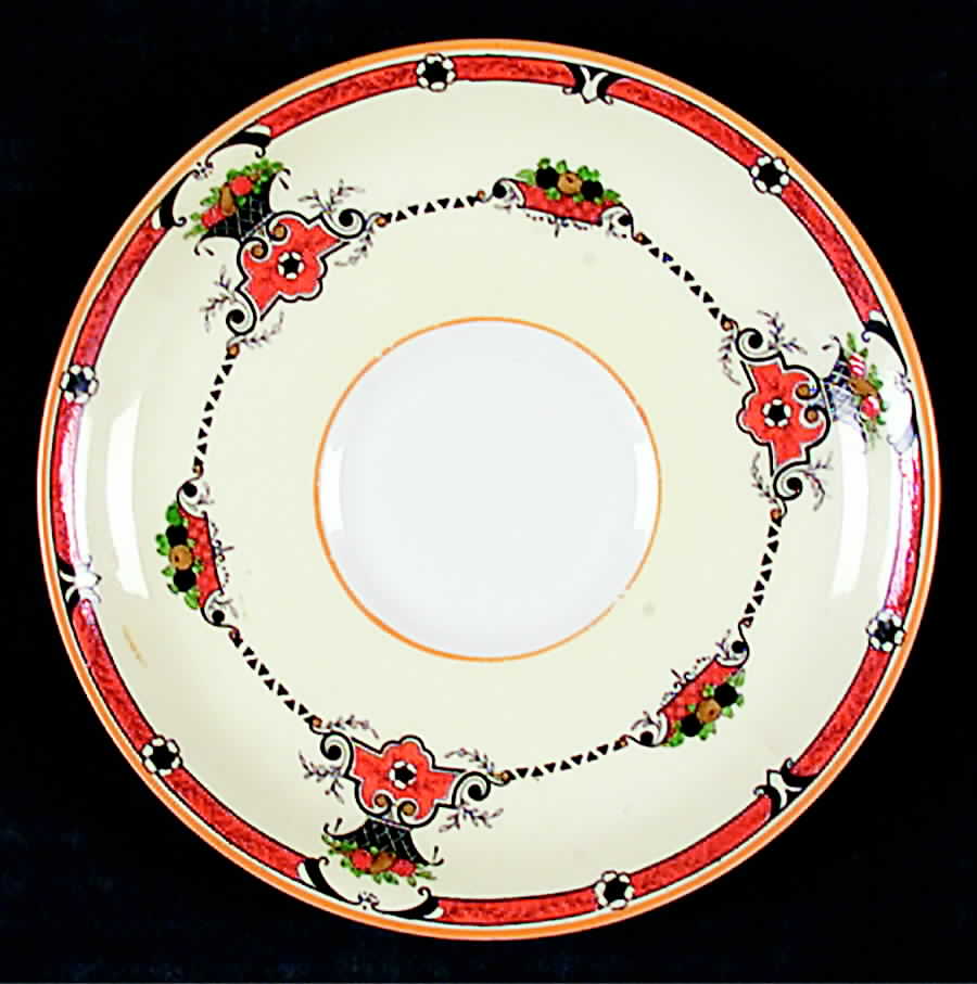 Arundel Saucer by George Jones & Sons-1