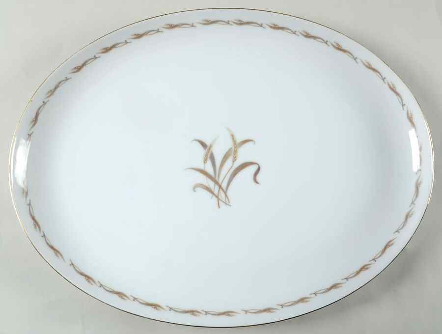 Paula 16" Oval Serving Platter by Jyoto-1