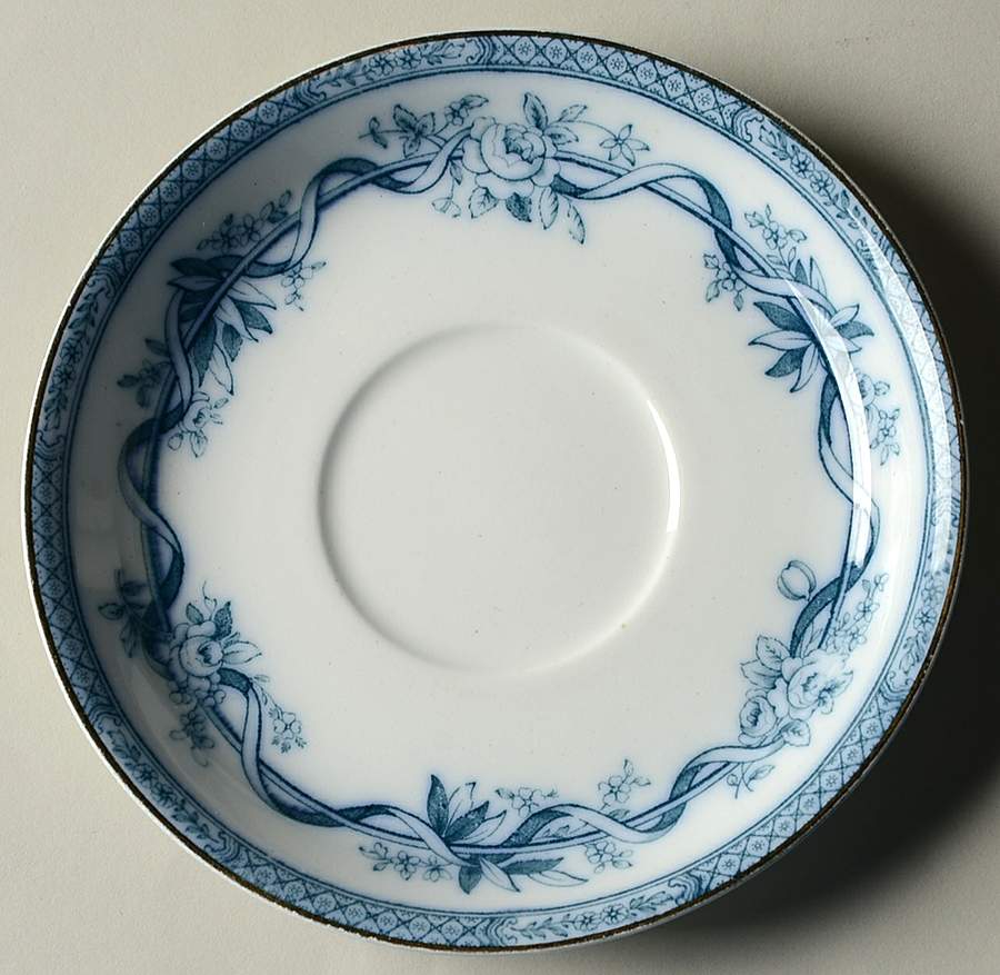Tokio Transferware Saucer by Johnson Brothers-1